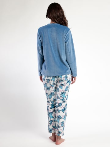 Disney Pyjama "Disney" blauw/wit