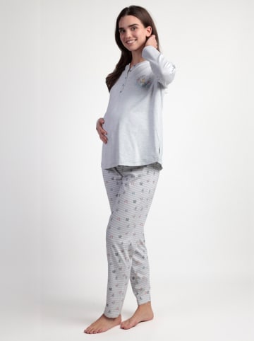 Disney Umstandspyjama in Hellgrau