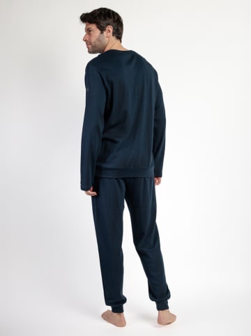 admas Pyjama donkerblauw