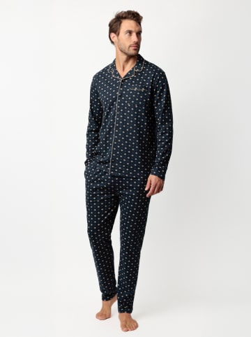 admas Pyjama "Admas Classic" donkerblauw