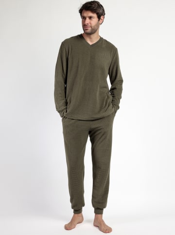 admas Pyjama "Admas home" kaki