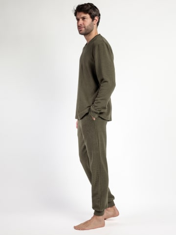 admas Pyjama "Admas home" kaki