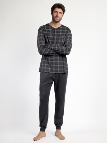 admas Pyjama "Admas classic" zwart