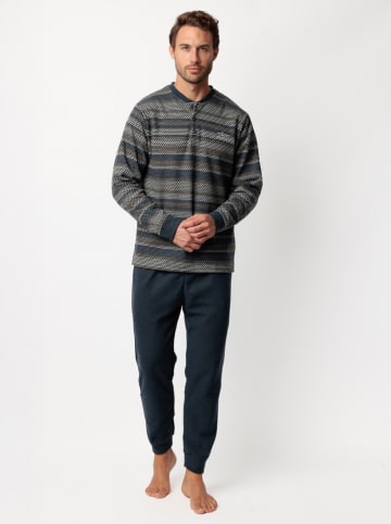 admas Pyjama "Magnific" donkerblauw