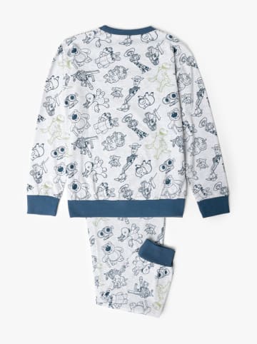 Disney Toy Story Pyjama "Toy Story" grijs/donkerblauw