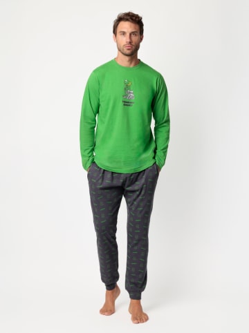 Disney Pyjama "Disney" groen/zwart