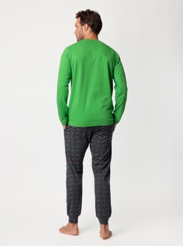 Disney Pyjama "Disney" groen/zwart