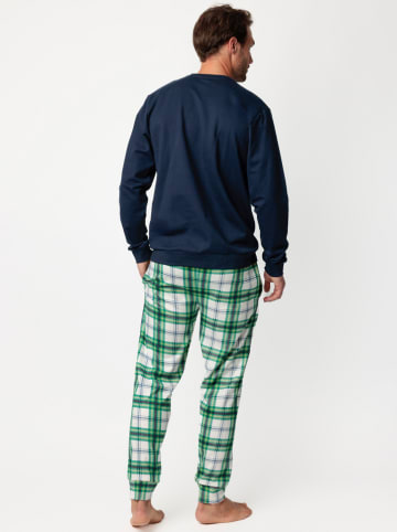 Disney Pyjama "Disney" donkerblauw/groen