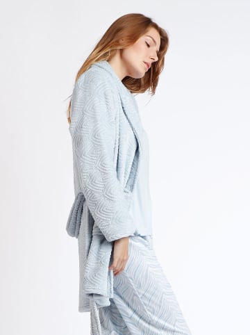 admas Bademantel in Hellblau