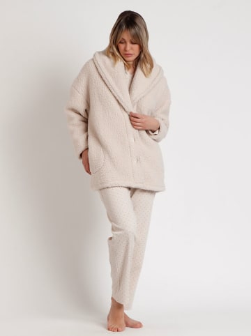 admas Bademantel in Beige
