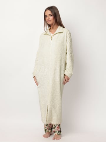 admas Fleece mantel "Admas garden" crème