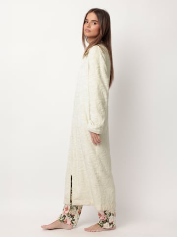 admas Fleece mantel "Admas garden" crème