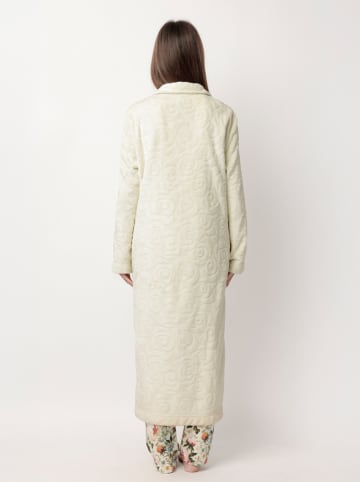 admas Fleece mantel "Admas garden" crème