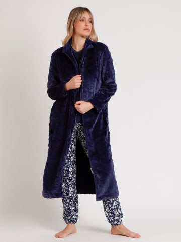 admas Fleecemantel "Admas garden" in Dunkelblau