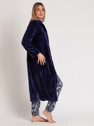 admas Fleecemantel "Admas garden" in Dunkelblau
