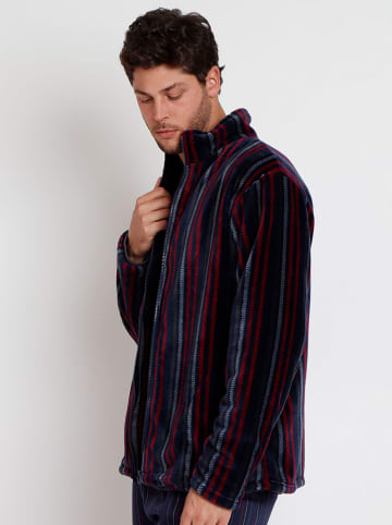 admas Badjas donkerblauw/rood