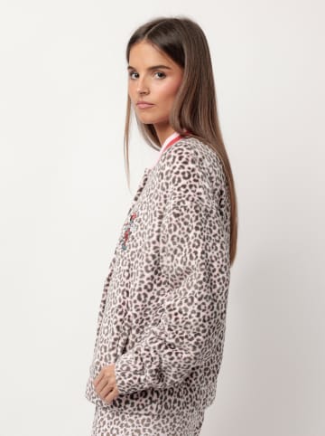 Disney Fleecejacke "Peanuts" in Rosé/ Schwarz