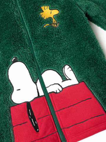 Peanuts Fleece vest "Peanuts" groen