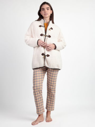 admas Fleecejacke in Creme