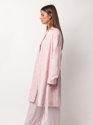 admas Szlafrok "Calentita romantic" w kolorze jasnoróżowym