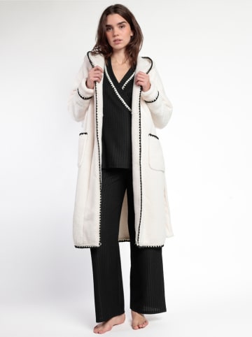 admas Szlafrok "Calentita" w kolorze białym