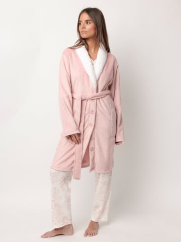admas Bademantel "Calentita" in Rosa