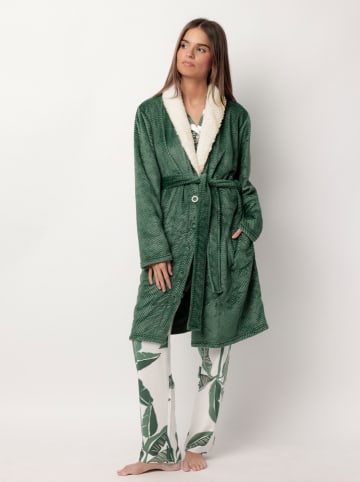 admas Bademantel "Calentita" in Grün