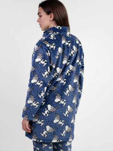 Peanuts Fleece vest "Peanuts" donkerblauw