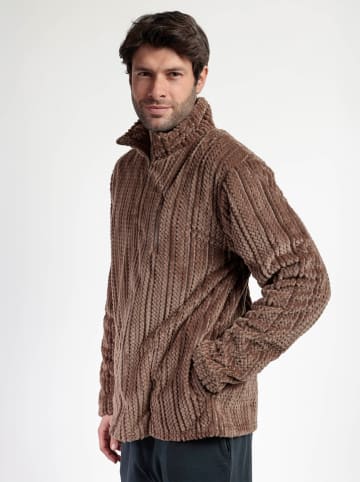 admas Fleecejacke "Admas" in Braub