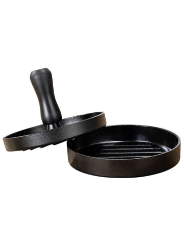 Wenko Prasa "Patty" w kolorze czarnym do burgerów - Ø 12 cm