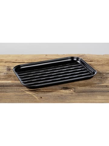 Wenko Grillschaal "Luca" zwart - (L)34,5 x (B)24,5 cm