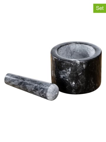 Wenko 2-częściowy zestaw w kolorze czarnym