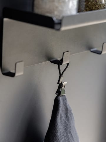 Wenko 2-delige set: klemoogjes zwart - 2x 4 stuks