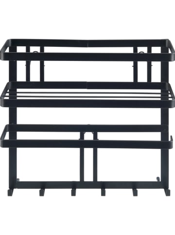 Wenko Keukenwandmeubel zwart - (B)30 x (H)33 x (D)9 cm