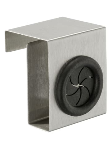 Wenko Haczyk w kolorze jasnoszaro-czarnym na drzwi - 5 x 6 x 4 cm