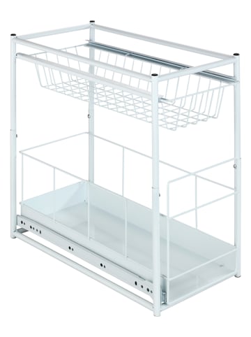 Wenko Voorraadkast wit - (B)45 x (H)45 x (D)23 cm