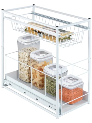 Wenko Voorraadkast wit - (B)45 x (H)45 x (D)23 cm