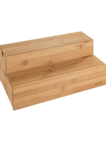 Wenko Organizer kuchenny w kolorze brązowym - 33 x 17,5 x 15 cm