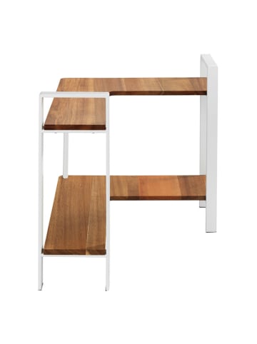 Wenko Keukenkast "Louisa" bamboe/wit - (B)30 x (H)33 x (D)30 cm