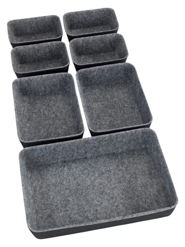 Wenko Lade-organizers grijs - 7 stuks