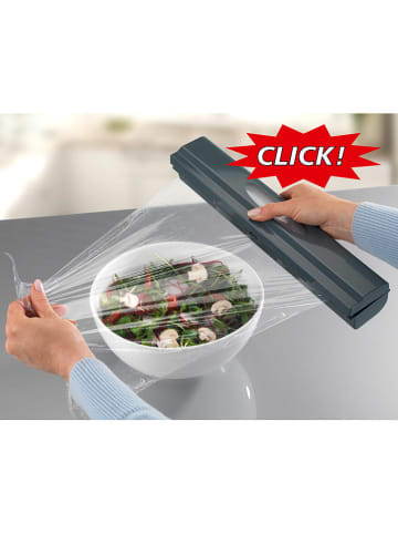 Wenko Foliesnijder "Perfect-Cutter" antraciet - (B)38 x (H)7 x (D)5 cm