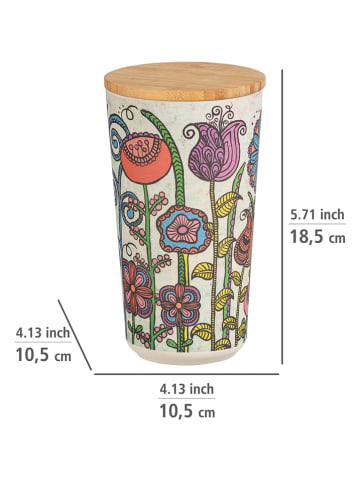 Wenko Voorraadpot "Flowers" meerkleurig - 950 ml