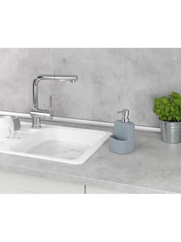 Wenko Afwasmiddeldispenser "Festival" grijs - 380 ml