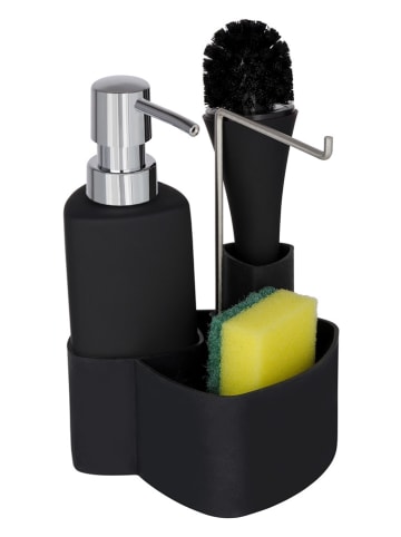 Wenko Afwasmiddeldispenser "Empire" zwart - 250 ml