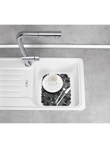 Wenko 2-delige set: afwasmatten grijs/zwart - (L)31 x (B)26 cm