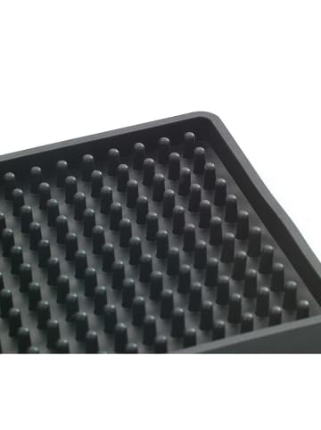 Wenko Afdruipmat "Maxi" zwart - (L)40 x (B)30 cm