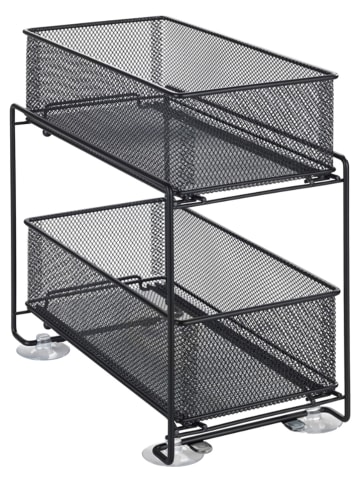 Wenko Ladekast "Gioma" "zwart - (B)35 x (H)33,5 x (D)18,5 cm