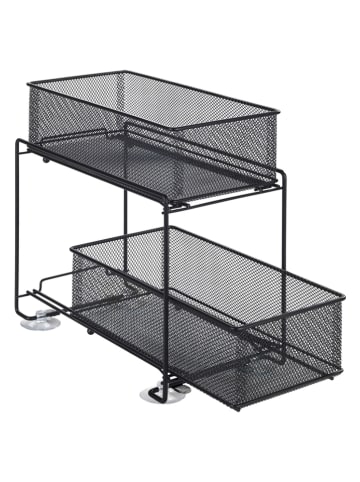 Wenko Ladekast "Gioma" "zwart - (B)35 x (H)33,5 x (D)18,5 cm