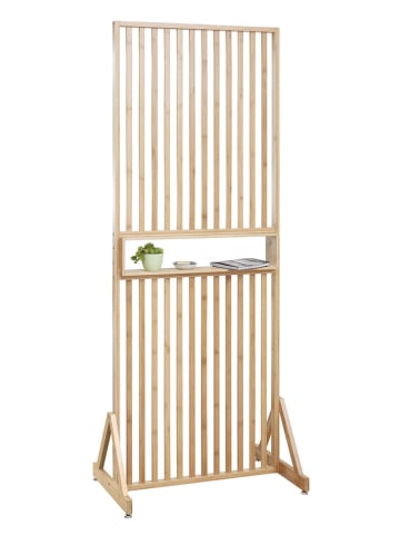 Wenko Roomdivider "Kailua" naturel - (B)72 x (H)178 x (D)40 cm
