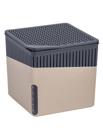 Wenko Luchtontvochtiger "Cube" beige - (B)16,5 x (H)15,7 x (D)16,5 cm